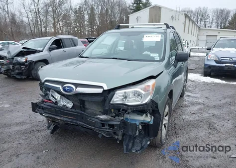 2015 Subaru Forester 2.5I z USA, uszkodzony, nr VIN JF2SJAAC5FH593127